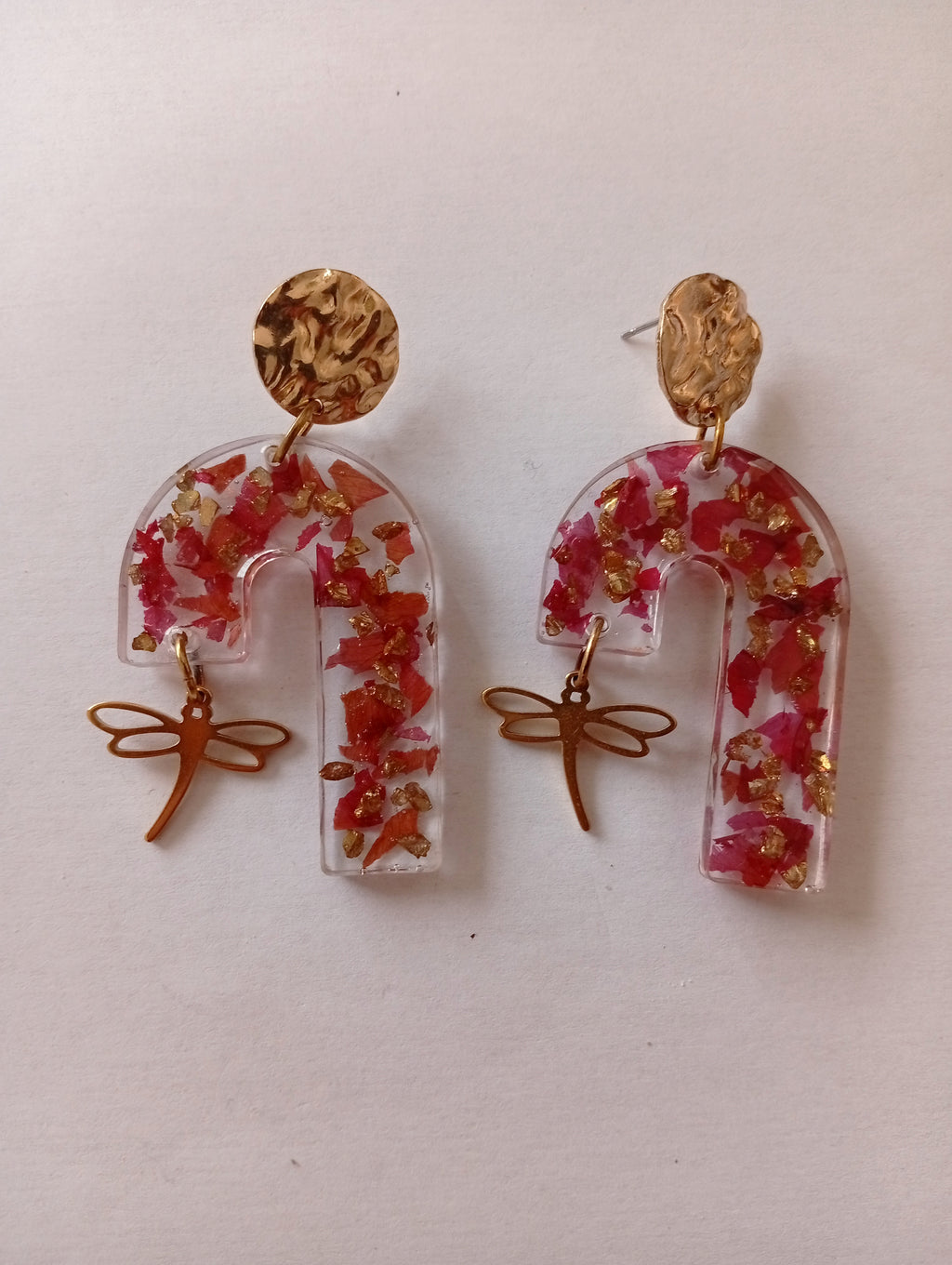 Pendientes Libélulas de Oro