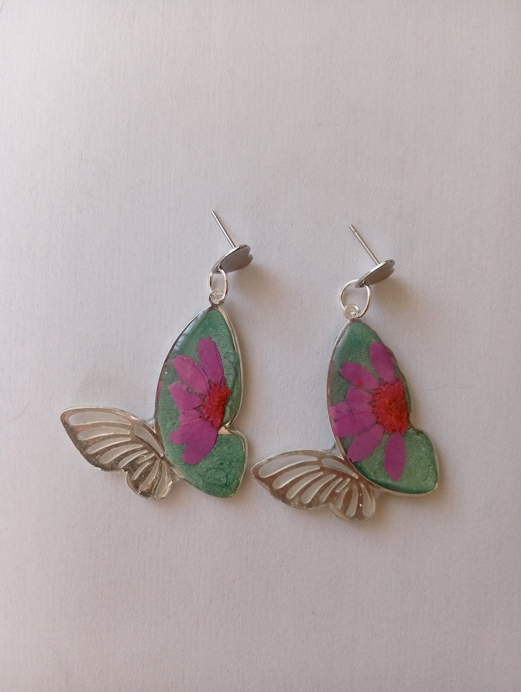 Pendientes mariposas