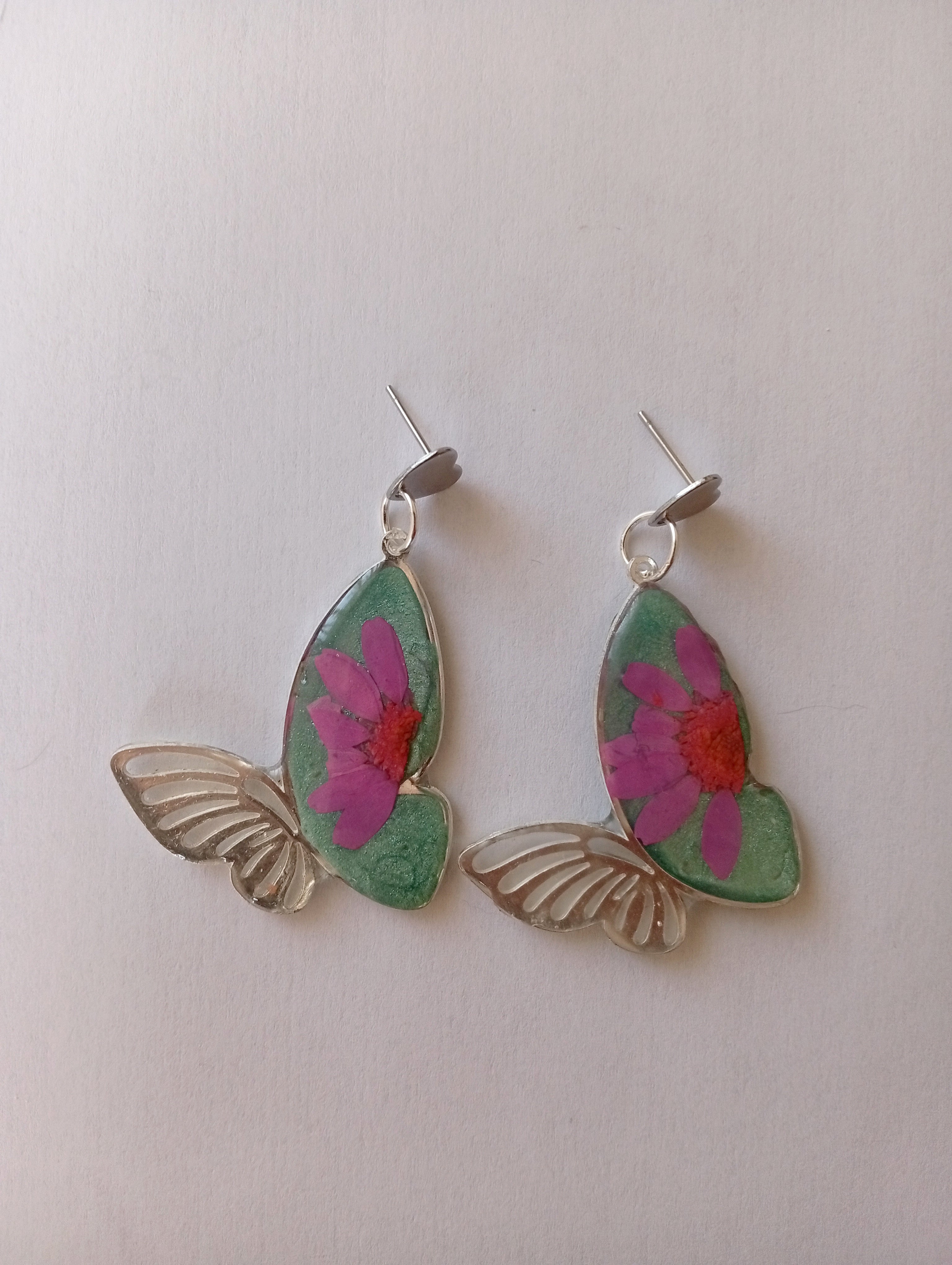 Pendientes mariposas