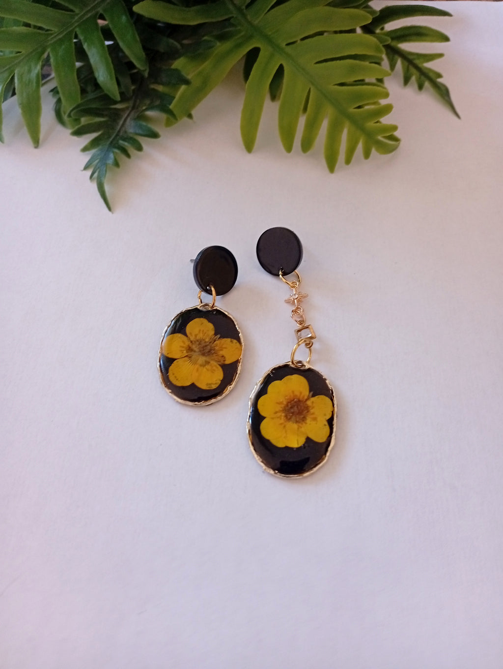 Pendientes Pasión Amarilla