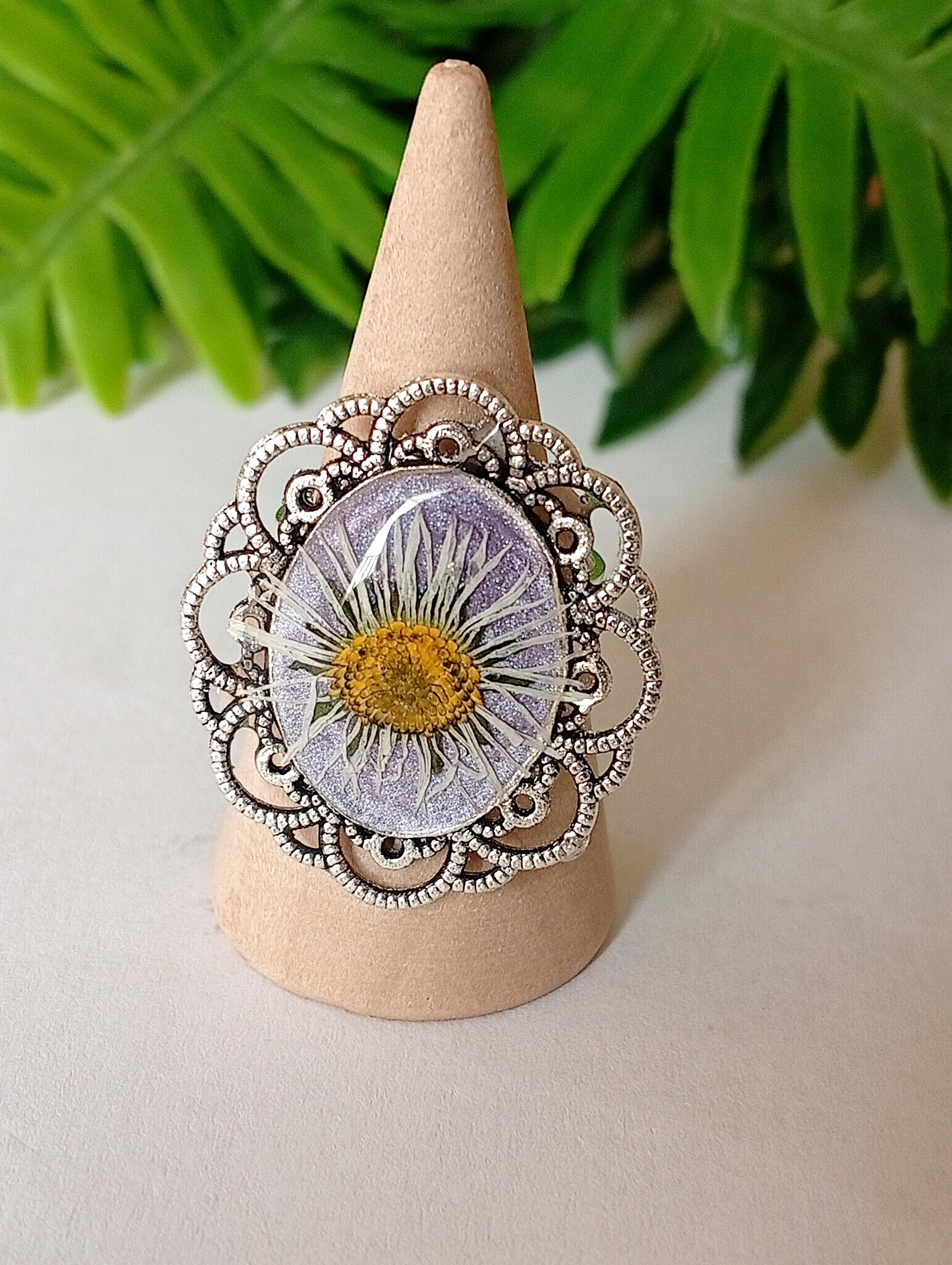 Anillo margarita