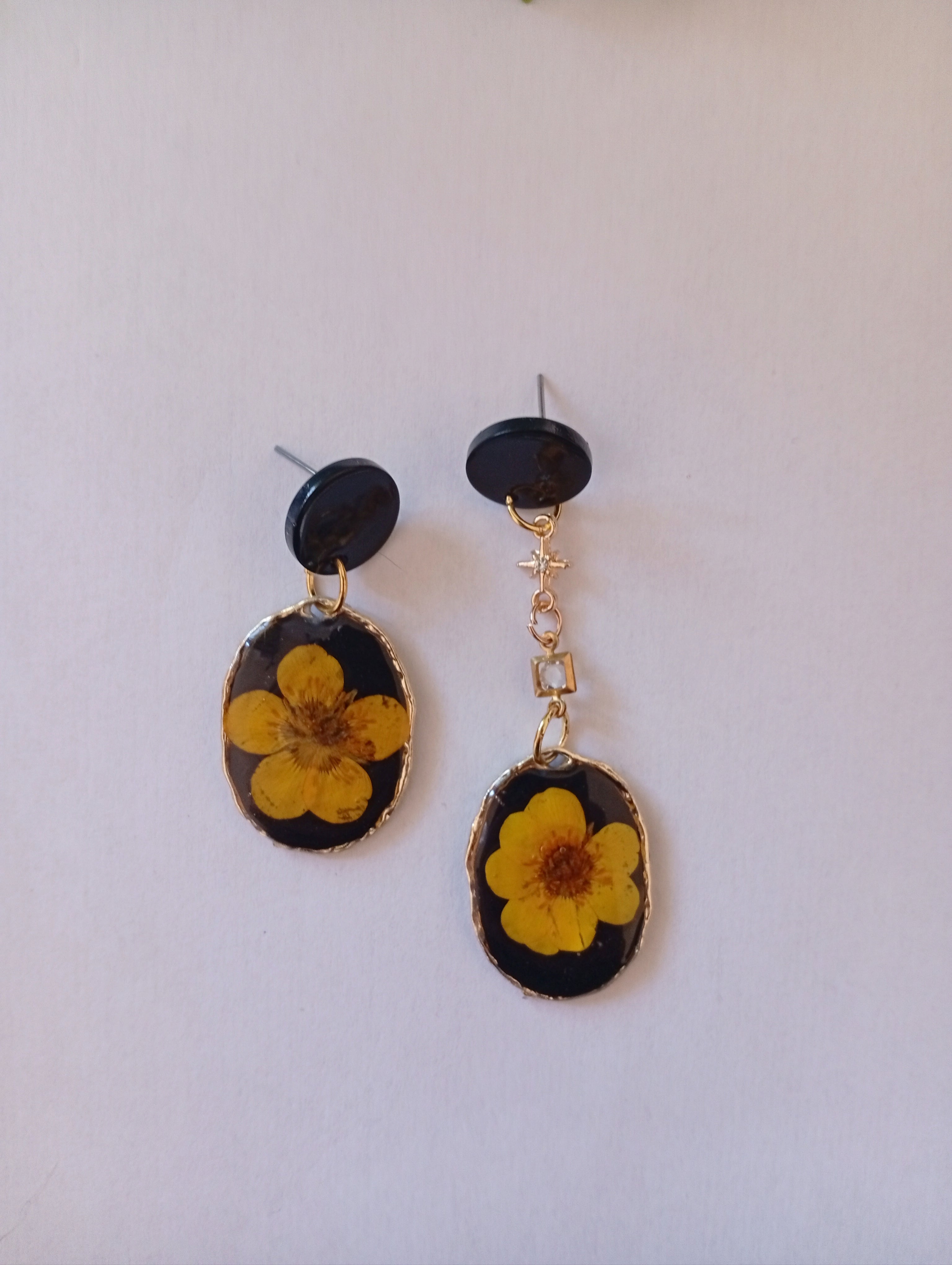 Pendientes Pasión Amarilla
