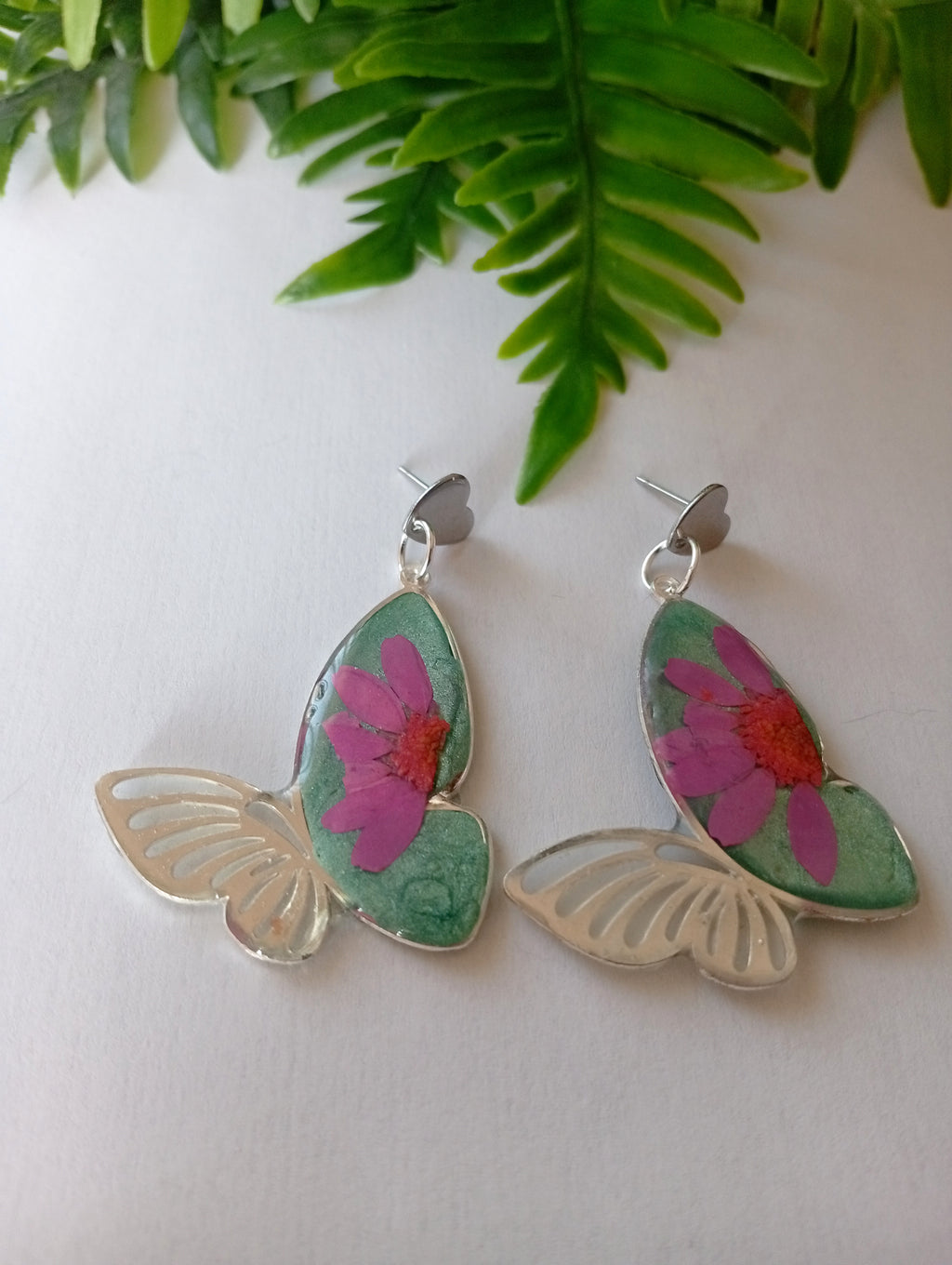 Pendientes mariposas