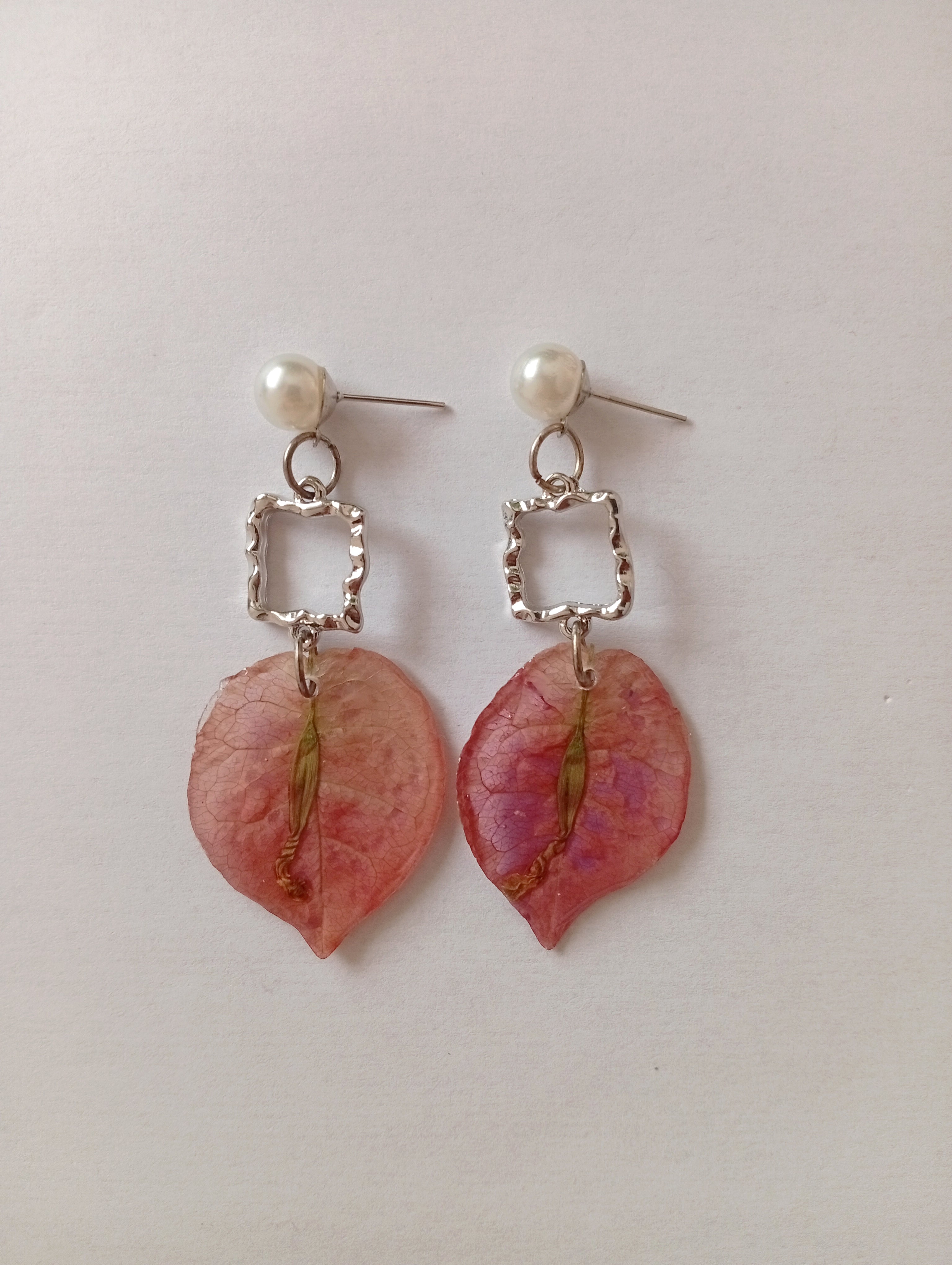 Pendientes Buganvilla Lèrez