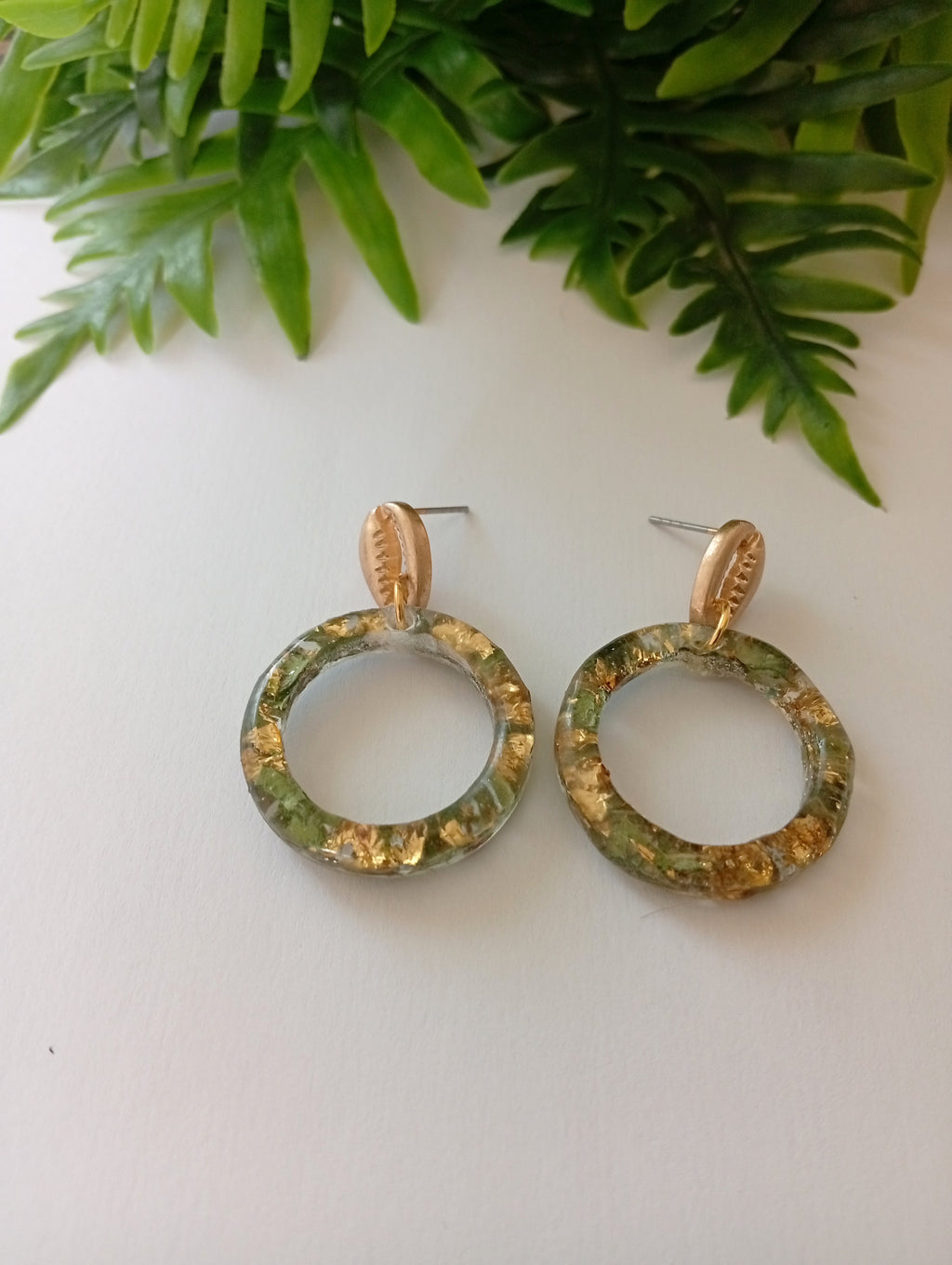 Pendientes Olivos de Mora